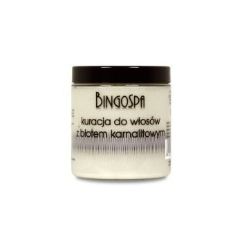 .BINGOSPA Kuracja do włosów z błotem karnalitowym 250g .